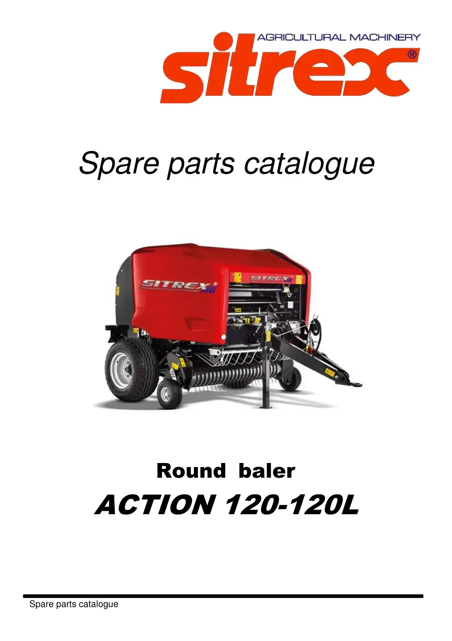 Sitrex Action120 Pm & Parts Manual