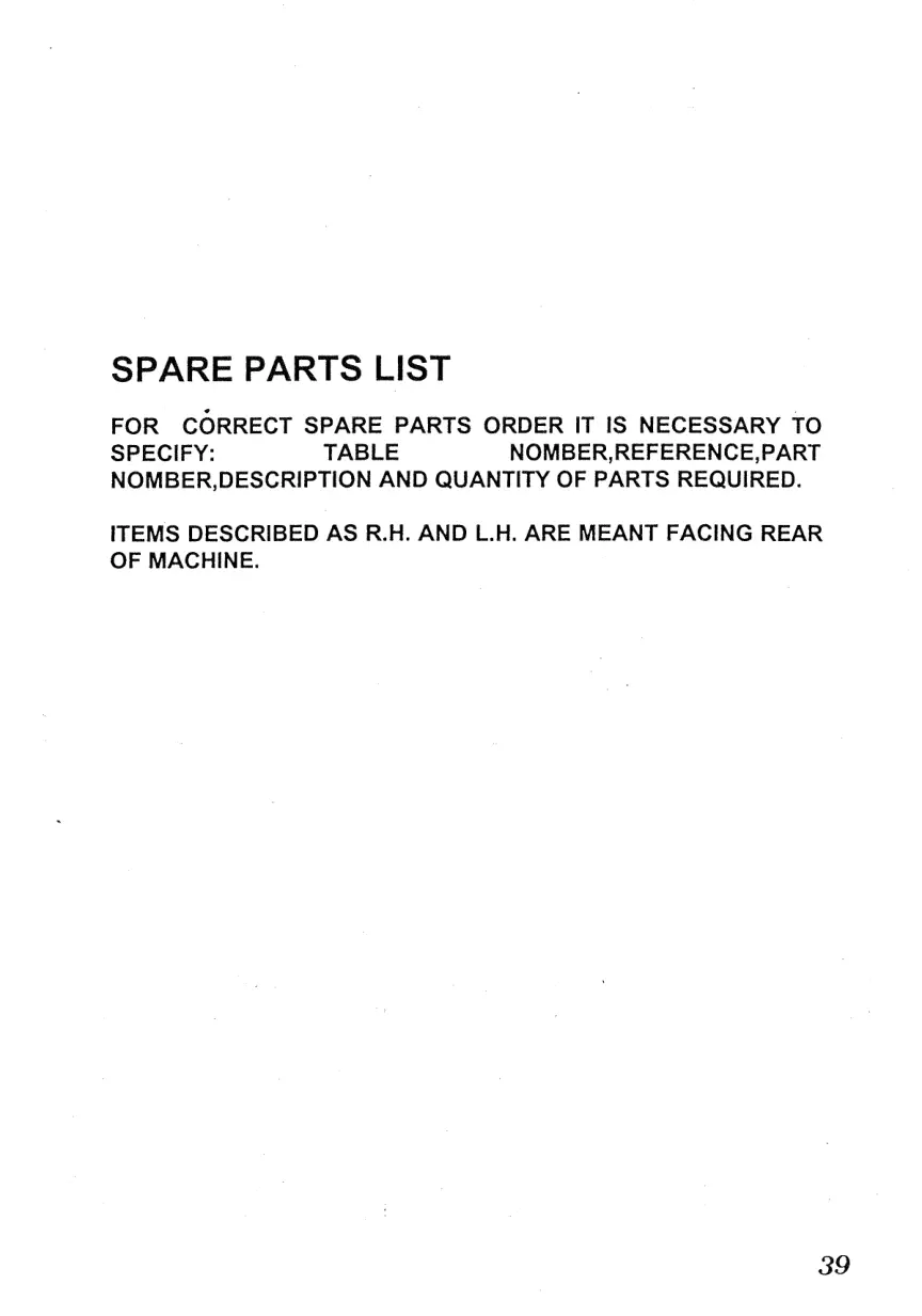 Sitrex St520 St384 Parts Manual