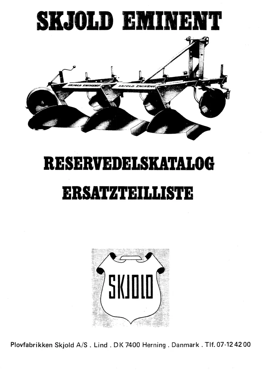 Skjold Eminent Parts Manual