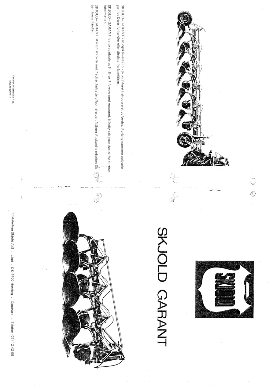 Skjold Garant Parts Manual