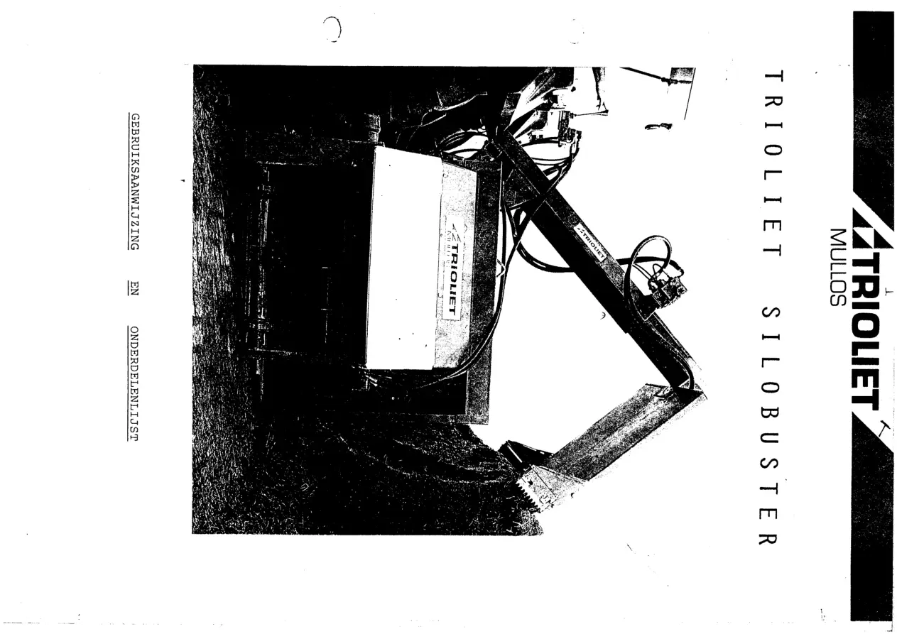 Trioliet Silobuster 01 Parts Manual