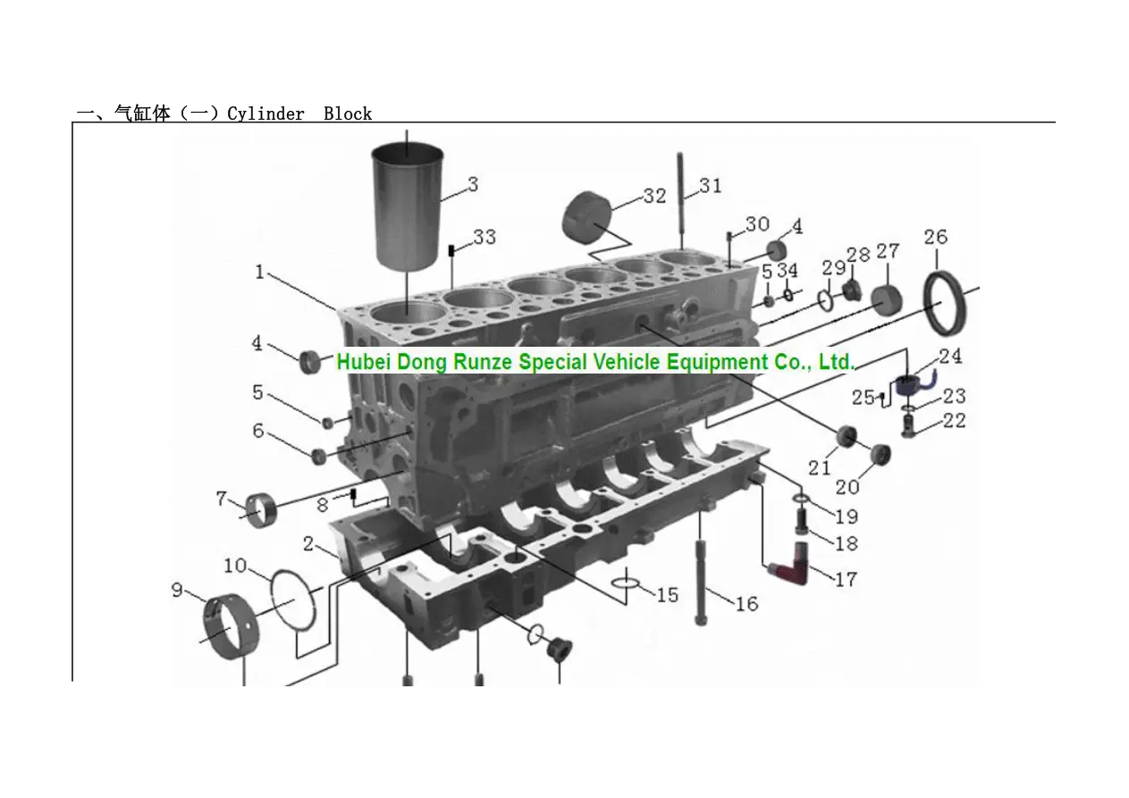 Weichai Wd615.50 290 E2 Parts Manual