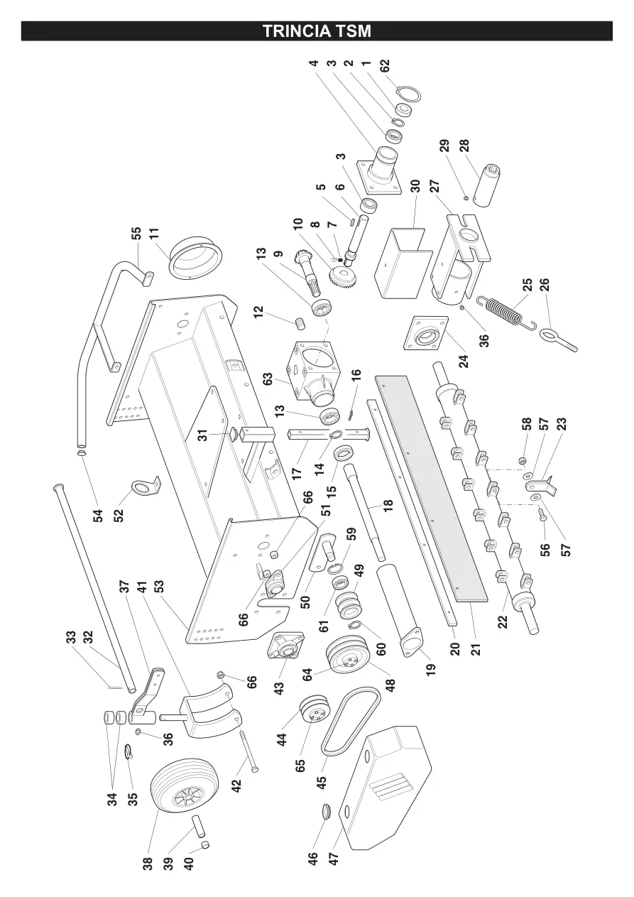 Zanon Tsm Parts Manual