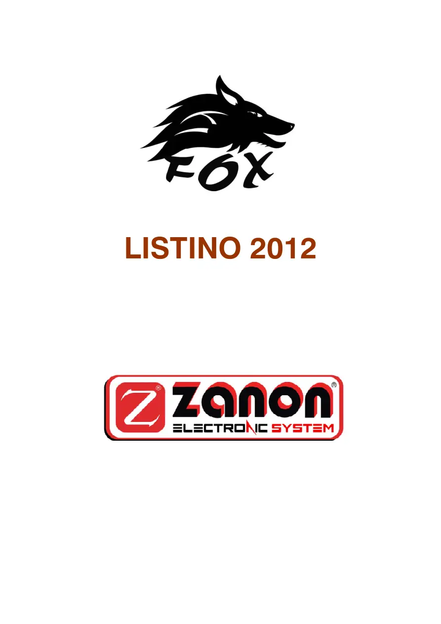 Zanon Z35 Parts Manual