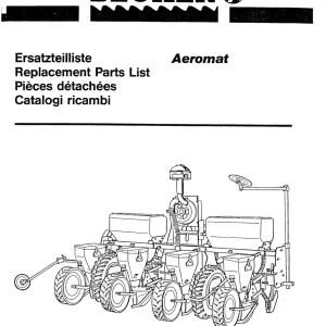 Becker Aeromat 1998 2002 2002 Parts Manual