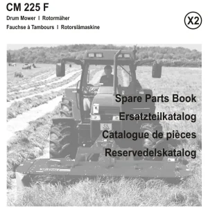 JF Stoll Cm 225F 2002 Parts Manual