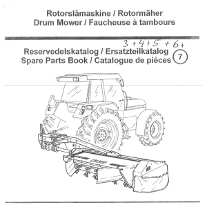 JF Stoll Cm 2650 Mower 1994 Parts Manual