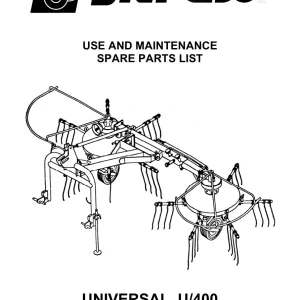 Ausama Sitrex U400 Operators Manual