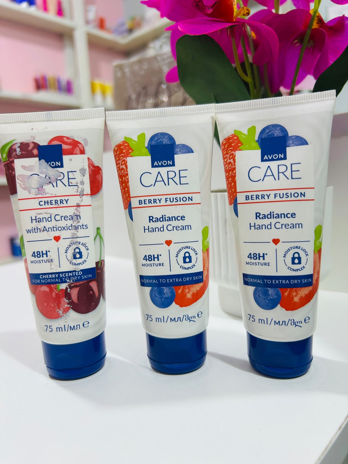 Avon Care Cherry — Creme para as Mãos