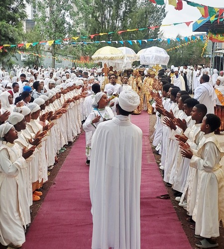 Misrake Tsehay St. Gebriel, St. Arsema, and Father Adam Church