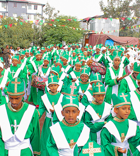 ጋርመንት ደብረ ሰላም ቅ/ ልደታ እና መጥምቀ መለኮት ቅ/ዩሀንስ ቤተክርስቲያን