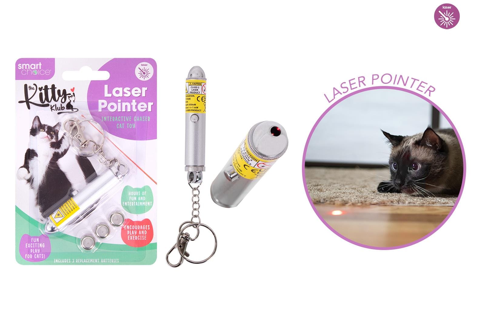 CHASING LASER POINTER CAT TOY