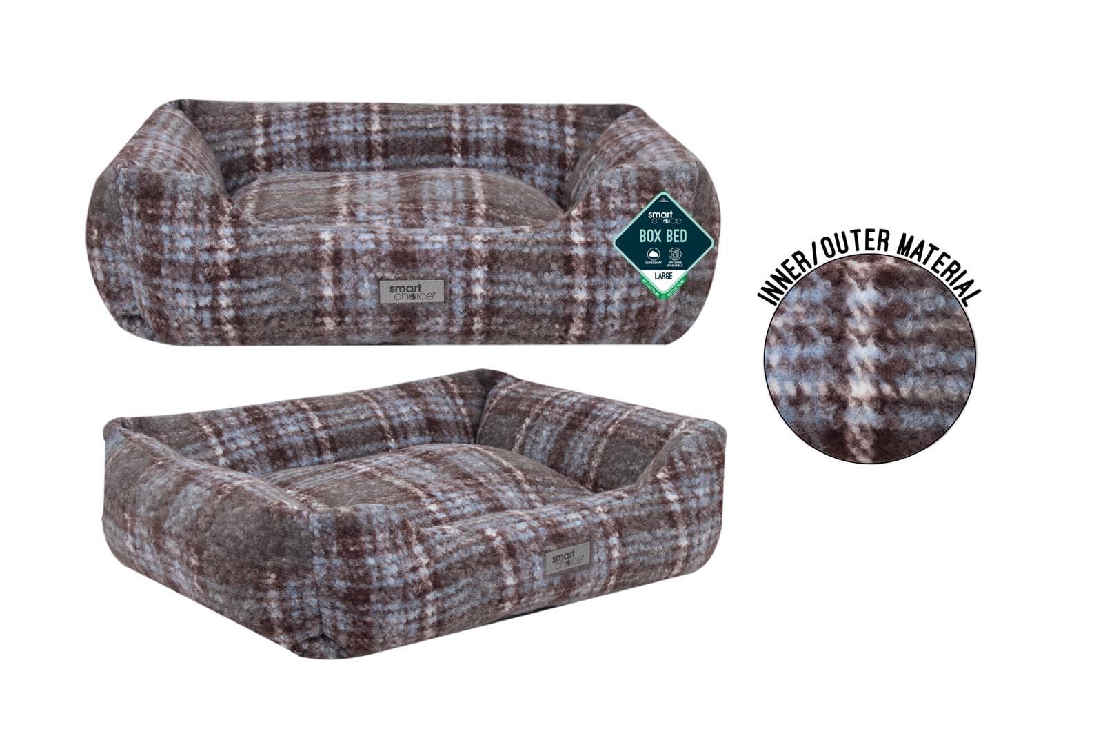 BALMORAL SQUARE PET BED LARGE 71X58X25CM