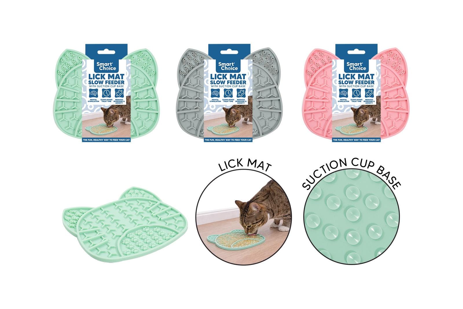 RUBBER UFO SPACE SLOW FEEDER & LICK MAT FOR DOGS