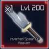 Inverted Spear of Heaven value in Jujutsu Infinite