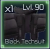 Black Techsuit value in Jujutsu Infinite