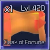 Cloak of Fortune value in Jujutsu Infinite