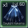 Daylight Hakama value in Jujutsu Infinite