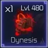 Dynesis value in Jujutsu Infinite