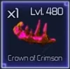 Crown of Crimson value in Jujutsu Infinite