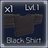 Black Shirt value in Jujutsu Infinite