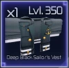 Deep Black Sailor's Vest value in Jujutsu Infinite