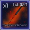 The Impossible Dream value in Jujutsu Infinite