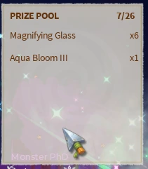The Prize Pool panel next to the player health bar during the Lycaros fight in The Portal