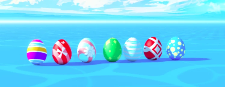 Seven Easter Eggs sneak peek for the Sailor Piece Sea 2 Easter event