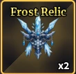 Frost Relic item used to summon Ice Queen in Sailor Piece