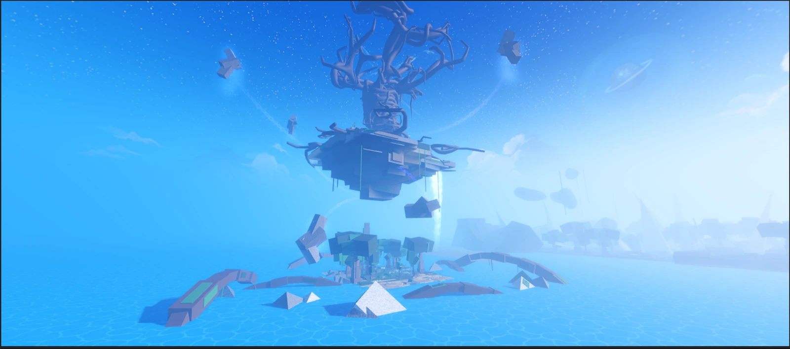 Sea Traveler area in Sea 1 used to access Sea 2 in Sailor Piece