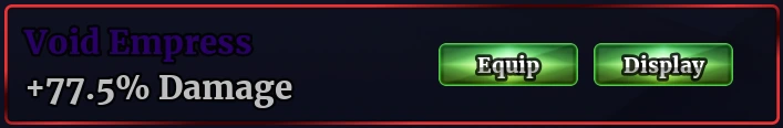Sailor Piece Void Empress title with damage bonus