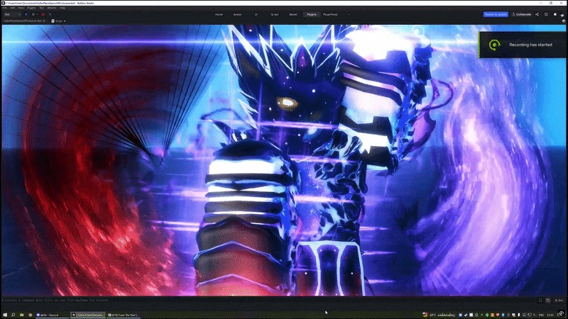 Cosmic Garou move sneak peek in Sailor Piece Sea 2