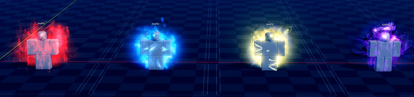 Four aura sneak peeks for the Sailor Piece Sea 2 Easter event