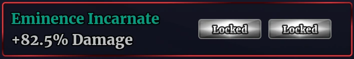 Sailor Piece Eminence Incarnate title with damage bonus