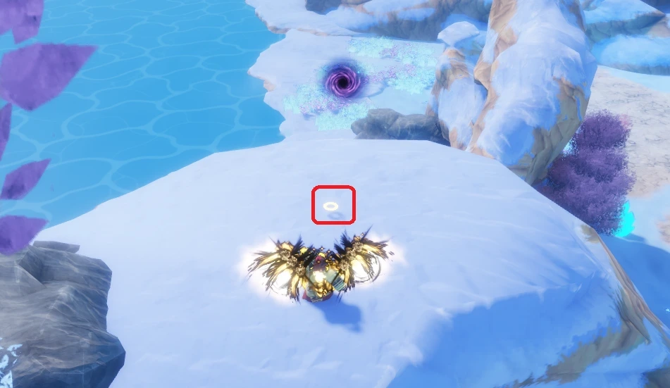 Secret Halo location on Starter Island in Sailor Piece