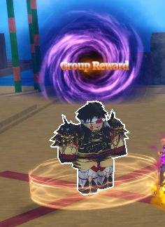 Group Reward NPC location in Starter Island
