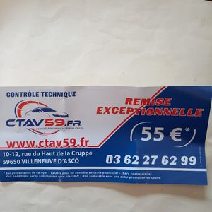 Bon réduc Contrôle technique automobile no 2