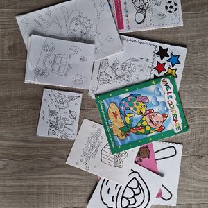 Coloriages issus de cahiers.