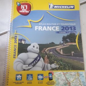 Carte Michelin france 2013