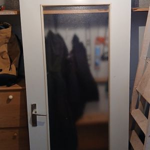 Porte vitre opaque
