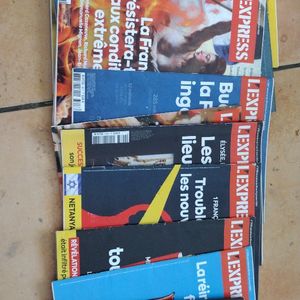 Lot magazines L'Express 2024