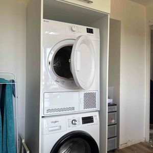 Meuble lave linge sèche linge