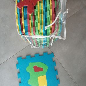 Tapis mousse puzzle