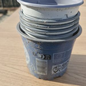 Pot en plastique 
