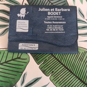 Porte document carte grise 
