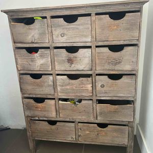 Meuble rangement bois 