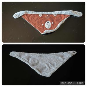 Bavoir « bandana » (2) 