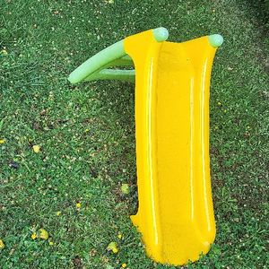 Petit toboggan de jardin 