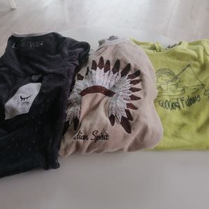 3 pyjamas velours 